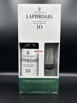 Laphroaig 10 Years Old 0,7л+бокал