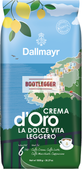 Кава в зернах Dallmayr Creme D'Oro La Dolce Vita Leggero 1кг