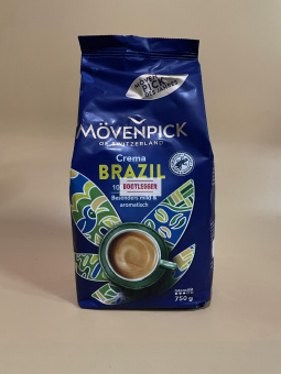 Кава в зернах Movenpick Brazil 750г