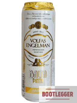 Пиво Volfas Engelman Balta Pinta 0,568мл 5%